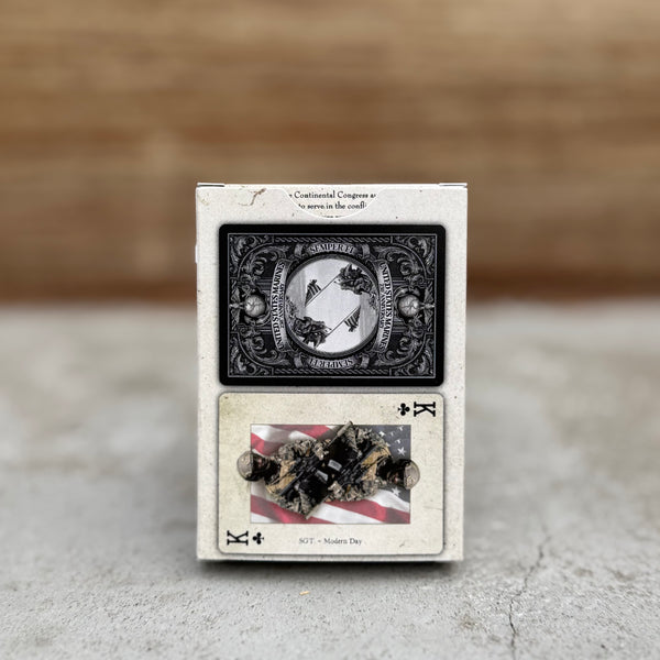 “Marines” – Premium Casino-Grade Patriotic Playing Cards | Standard Size