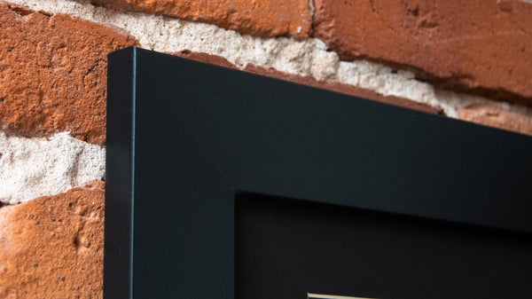 Come and Take It - Framed 2” Black Double Matted, Flat Molding 11 ¾" x 36"