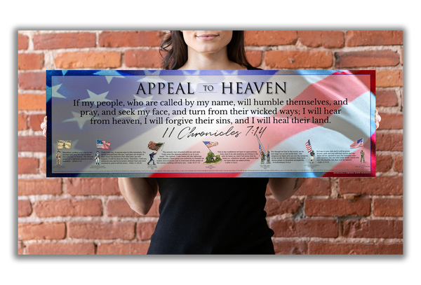 Appeal to Heaven - Unframed 11 ¾" x 36"