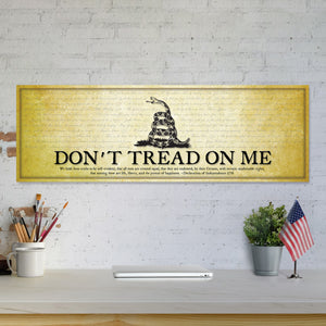 Don't Tread on Me - Unframed 11 ¾" x 36"