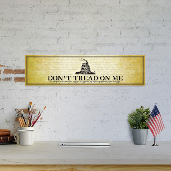 Don't Tread on Me - Unframed 6" x 24"