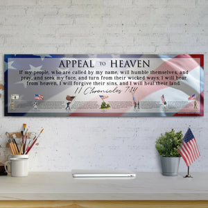 Appeal to Heaven - Unframed 11 ¾" x 36"