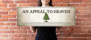 An Appeal To Heaven Flag - Unframed 11 ¾" x 36"