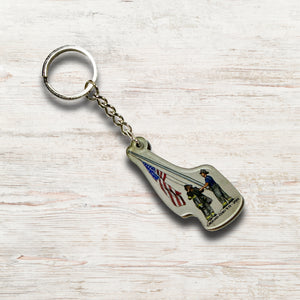 Ground Zero - Acrylic Key Chain