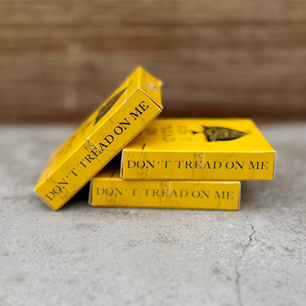 “Don’t Tread On Me” – Premium Casino-Grade Patriotic Playing Cards | Standard Size