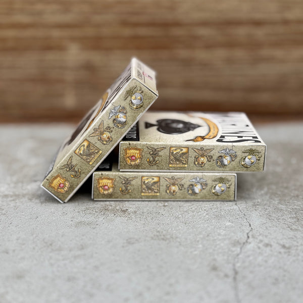 “Marines” – Premium Casino-Grade Patriotic Playing Cards | Standard Size