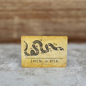 “Join, or Die” – Premium Casino-Grade Patriotic Playing Cards | Standard Size