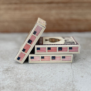 “Old Glory” – Premium Casino-Grade Patriotic Playing Cards | Standard Size