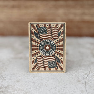 “Old Glory” – Premium Casino-Grade Patriotic Playing Cards | Standard Size