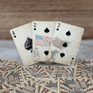 “Old Glory” – Premium Casino-Grade Patriotic Playing Cards | Standard Size