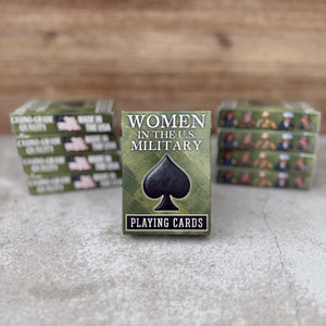 “Women in the Military” – Premium Casino-Grade Patriotic Playing Cards | Standard Size