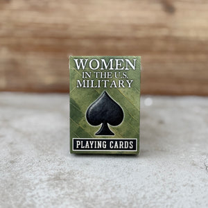 “Women in the Military” – Premium Casino-Grade Patriotic Playing Cards | Standard Size