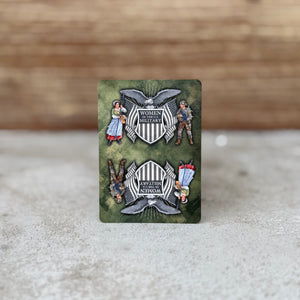 “Women in the Military” – Premium Casino-Grade Patriotic Playing Cards | Standard Size