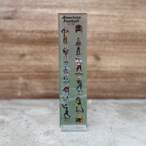 "Football" Acrylic Art 2.5"x9"