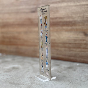 "Baseball" Acrylic Art 2.5"x9"