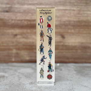 "Firefighter" Acrylic Art 2.5"x9"