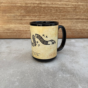 “Join, or Die” 15oz Ceramic Mug – Classic Patriotic Drinkware