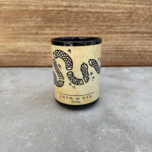 “Join, or Die” 15oz Ceramic Mug – Classic Patriotic Drinkware