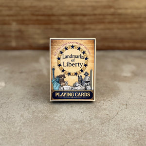 “Landmarks of Liberty” – Premium Casino-Grade Patriotic Playing Cards | Standard Size