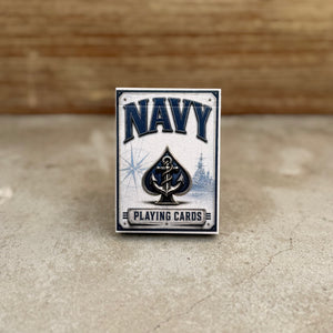 “Navy” – Premium Casino-Grade Patriotic Playing Cards | Standard Size