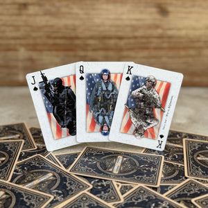“Navy” – Premium Casino-Grade Patriotic Playing Cards | Standard Size