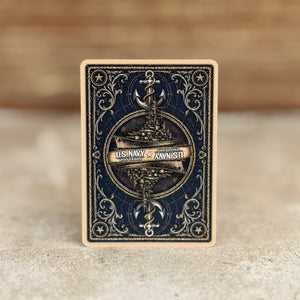 “Navy” – Premium Casino-Grade Patriotic Playing Cards | Standard Size