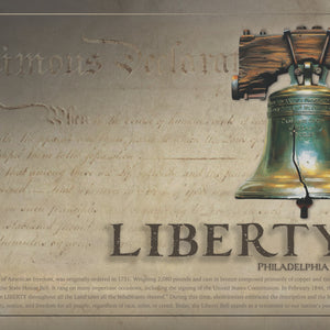 Liberty Bell - Unframed 11 ¾” x 36"