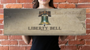 Liberty Bell - Unframed 11 ¾” x 36"