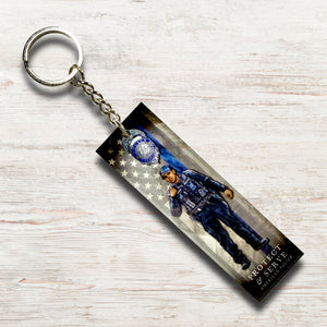 Police - Acrylic Key Chain
