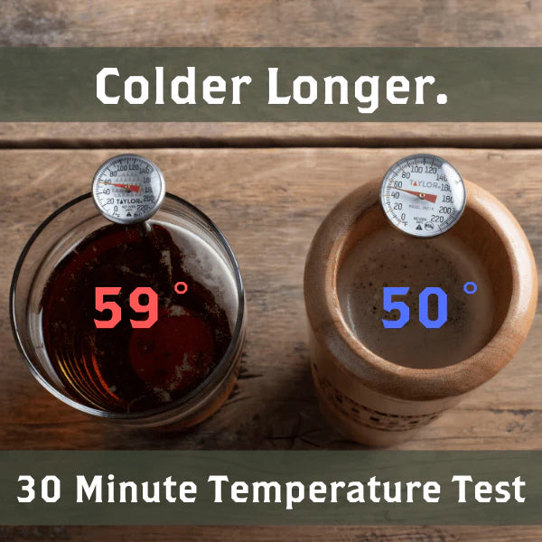 "Old Glory" – Patriotic Wooden Mug Crafted from a Baseball Bat