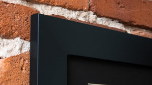 Come and Take It - Framed 2” Black Double Matted, Flat Molding 11 ¾" x 36"