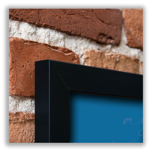 USA 1776 - Framed 1", printed with a matte finish, 6" x 24"