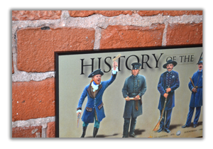 History of the American Police Officer - Plaque - Beveled Edge with a pebble textured finish 6" x 24"